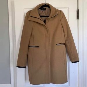 Ann Taylor Camel Car Coat